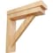 Ekena Millwork 2 1/2"W x 8 3/4"D x 8 1/4"H Traditional Shelf Bracket, Red Oak BKT02X08X08TRRO - alternate 1